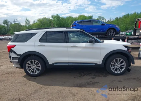 2022 Ford Explorer Xlt из США, поврежденный, VIN 1FMSK8DH8NGA78179